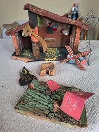 capanna per Presepe 