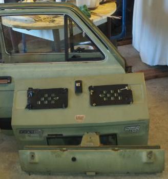 Porte cofano vetri traversa per Fiat 126 Personal