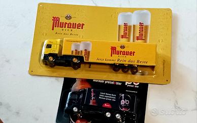 Modellini camion SCANIA e VOLVO, scala 1:87
