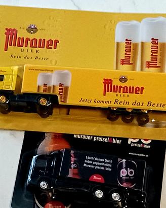 Modellini camion SCANIA e VOLVO, scala 1:87