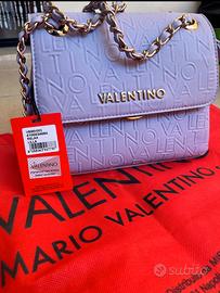 Borsa relax lilla di valentino