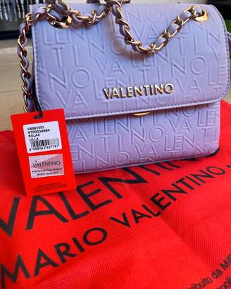 Borsa relax lilla di valentino