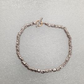 Dodo bracciale argento granelli chiusura a 