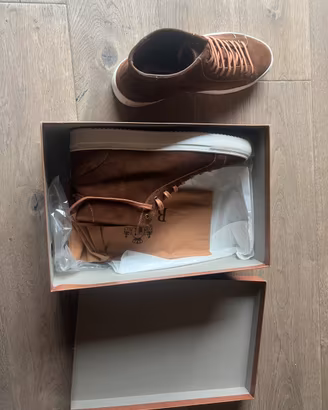 Scarpe Uomo Berwick Marroni in Camoscio taglia 43