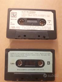 due musicassette per bambini 