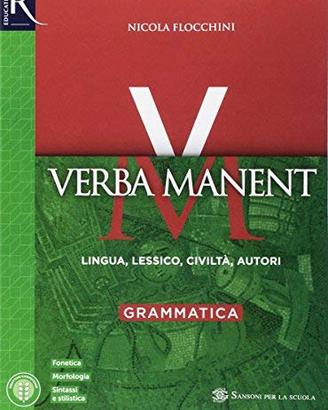 Verba Manent grammatica 9788891526595
