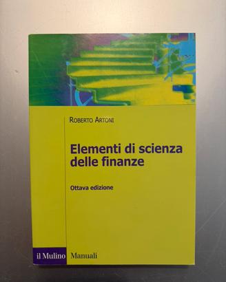 Libro di elementi di scienza delle finanze