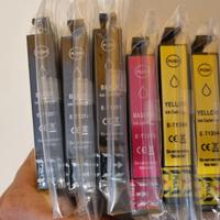 6 cartucce compatibili EPSON  T1291 T1293 T1294