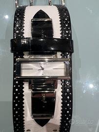 Orologio da donna GUESS – Pelle bianco/nero – Mode