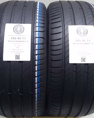 2 GOMME 245 45 17 MICHELIN A77071
