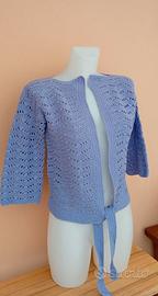 giacca giacchina in cotone realizzata a mano