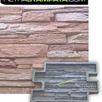 Stampo calco matrice finta pietra gesso cemento
