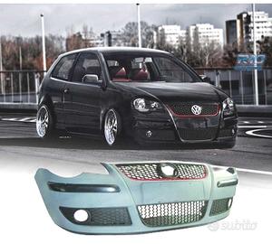 PARAURTI ANTERIORE VOLKSWAGEN VW POLO 05-09 LOOK G