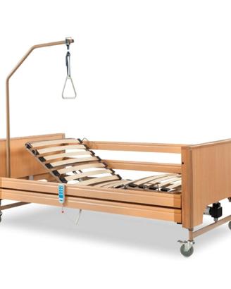 Letto tipo ospedale con regolazioni elettriche