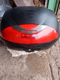 bauletto con piastra per Honda Transalp 650