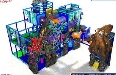 Struttura modulare per parco giochi/ludoteca nuovo