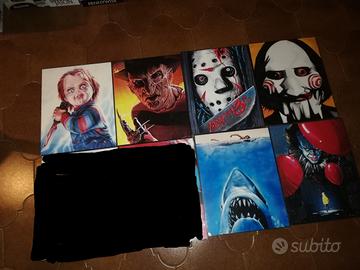 Quadri film, supereroi, videogiochi 