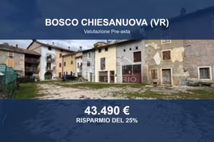 Immobile in asta di 104 m² a Bosco Chiesanuova