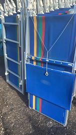 Attrezzatura spiaggia lettini ombrelloni