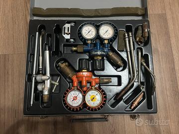 Kit saldatura ossiacetilenica acetilene E. Bassino