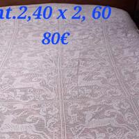 coperte in cotone fatte a mano ad uncinetto