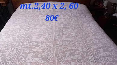 coperte in cotone fatte a mano ad uncinetto