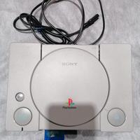 Console PS1 con cavi e controller 5 giochi vintage