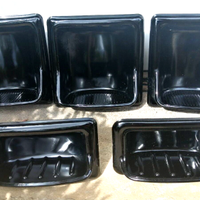 Accessori set bagno portasapone bidet vetroceramic