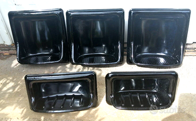 Accessori set bagno portasapone bidet vetroceramic