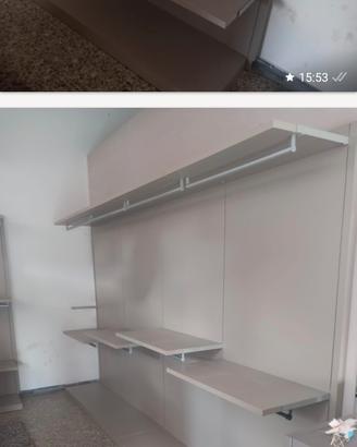 parete arredamento negozio 