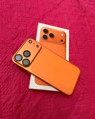 iPhone 17 pro max orange cosmic