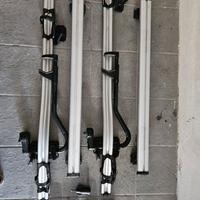 Barre portatutto Volvo originali + 2 portabici