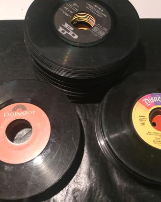 Stock 100 dischi vinile 45 giri