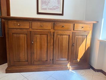 Credenza in noce massello
