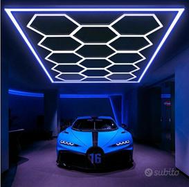 Luci led esagonale a nido d’ape