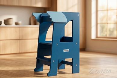 Torre Montessori il legno Rocket Baby con ali