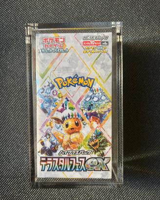 Pokemon terastal festival box jap sigillato + teca