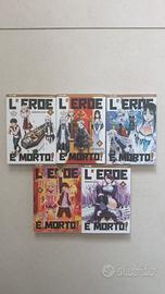 J-Pop L'Eroe è Morto! 1-20 Lotto Manga Ita