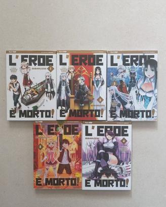 J-Pop L'Eroe è Morto! 1-20 Lotto Manga Ita