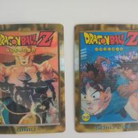 Dragonball Z cards lenticolari 1986