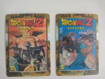 Dragonball Z cards lenticolari 1986
