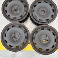 4 Cerchi Usati Orginali Vw Polo 15 Pollici