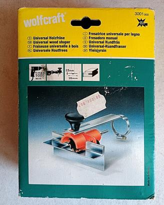 Fresatrice per trapano Wolfcraft 3001