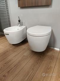 Coppia di sanitari sospesi Galassia serie Xes