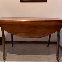 Antico Tavolo "consolle" 1800 Impero in Noce