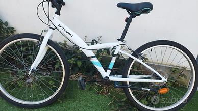Bicicletta B’Twin 24 pollici bianca – Come nuova