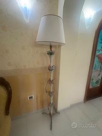 Lampada ceramica stelo lungo