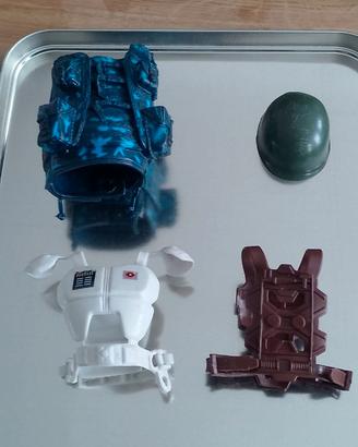 Set di accessori per action figure Big Jim e Hero