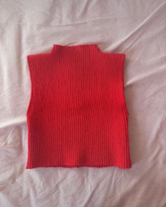 Top all'uncinetto croptop