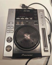 Lettore CD per DJ Pioneer CDJ 200 NON FUNZIONANTE